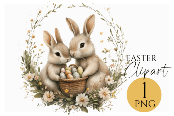 Download Cute Easter Bunny Clipart PNG Download - Bunny clipart Collection