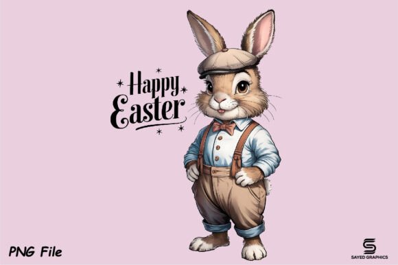 Download Happy Easter Rabbit Bunny Clipart Png - Bunny clipart Collection