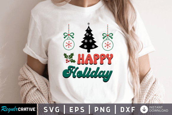 Download Happy Holidays SVG DESIGN - Svg design Collection